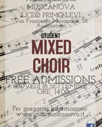 Student mixed choir